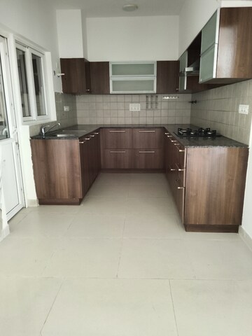 Kitchen in 3.5 BHK Apartment at RMZ Galleria, Yelahanka – for Rent