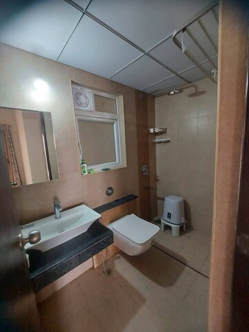 Bathroom in 1 BHK Apartment at Puravankara Silversands, Mundhwa – for Rent
