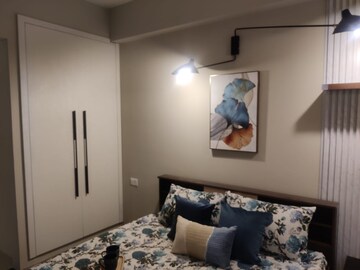 Living Room in 1 BHK Apartment at Oxirich Square One, Indrapuram – for Sale