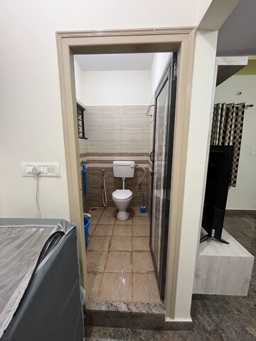 Bathroom in 1 BHK Apartment at Muneshwara Nagar – for Rent