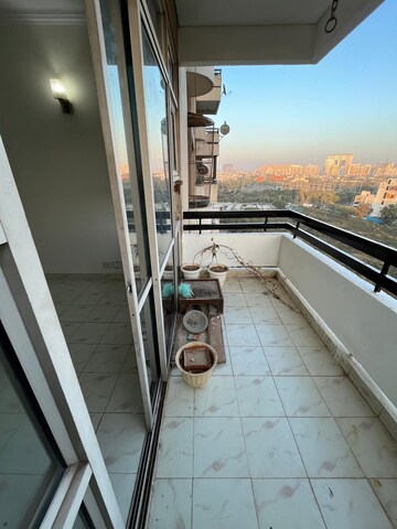 Balcony in 4 BHK Apartment at Ardee City, Sector 52 – for Rent