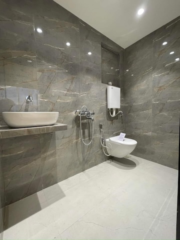 Bathroom in 2 BHK Apartment at Ghanshyam Canary, Vasai West – for Sale