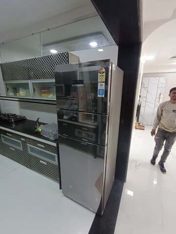 Kitchen in 3 BHK Apartment at Sanpada – for Rent