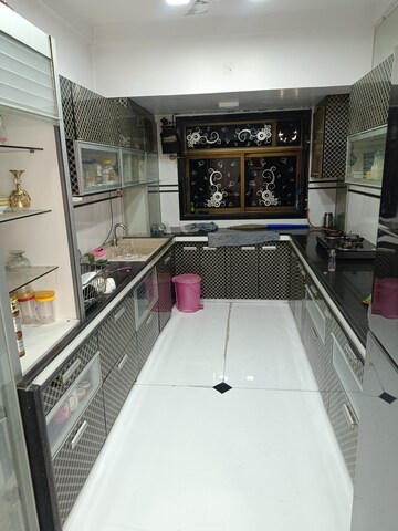 Kitchen in 3 BHK Apartment at Sanpada – for Rent