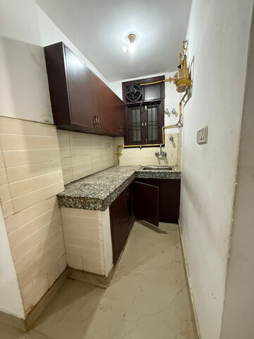 Kitchen in 1 BHK Builder Floor at Paryavaran Complex – for Rent