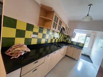 Kitchen in 3 BHK Apartment at S Balan Meenakshi Classic, Hsr Layout – for Rent