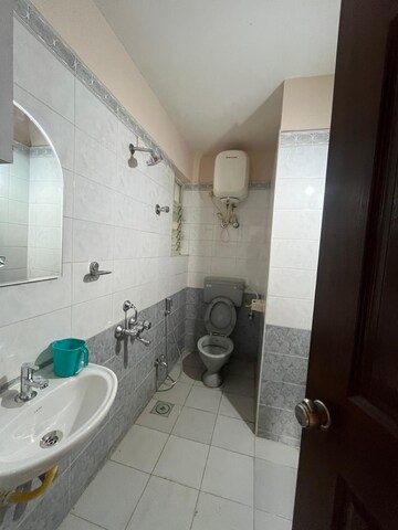 Bathroom in 3 BHK Apartment at S Balan Meenakshi Classic, Hsr Layout – for Rent