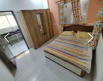 Bedroom in 2 BHK Apartment at Anand Park, Wadgaon Sheri – for Rent