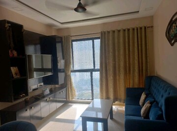 Living Room in 2 BHK Apartment at Lodha Crown Quality Homes, Majiwada – for Rent