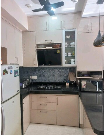 Kitchen in 2 BHK Apartment at Lodha Crown Quality Homes, Majiwada – for Rent