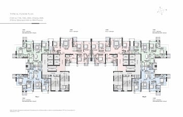 Master Plan in 3 BHK Apartment at Raheja Imperia, Worli – for Sale