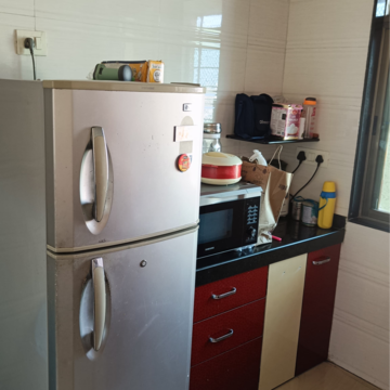 Kitchen in 2 BHK Apartment at Mahavir Universe, Kukreja – for Rent