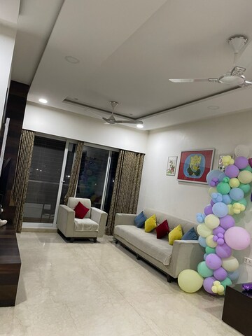 Living Room in 4 BHK Apartment at Kharghar Sector 36 – for Sale