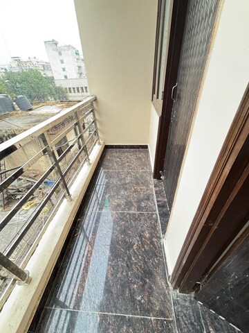 Balcony in 1 BHK Apartment at Palm Residency Chhatarpur, Chattarpur – for Rent