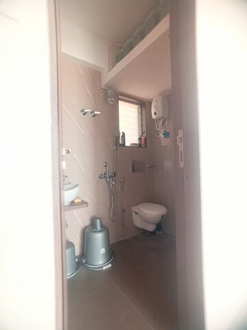 Bathroom in 1 BHK Apartment at Parikh Yash Platina, Virar West – for Rent