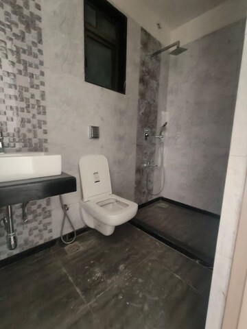 Bathroom in 2 BHK Apartment at Rajesh Raj Infinia, Malad West – for Rent