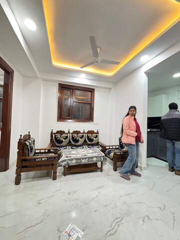 Living Room in 1 BHK Apartment at Palm Residency Chhatarpur, Chattarpur – for Rent