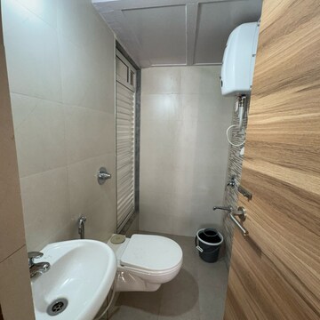 Bathroom in 1 BHK Apartment at Marathon NeoSkies, Kokan Nagar – for Rent