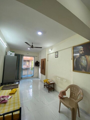 Living Room in 2 BHK Apartment at Sheth Chopra Shanti Lifespaces 2, Nalasopara East – for Rent