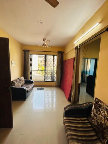 Living Room in 2 BHK Apartment at Sheth Chopra Shanti Lifespaces 2, Nalasopara East – for Rent