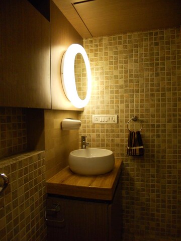 Bathroom in 2 BHK Apartment at Oakland Park, Andheri West – for Sale