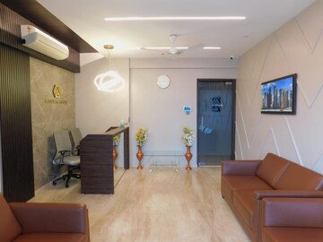 Living Room in 3 BHK Apartment at The Wadhwa The Nest, Andheri West – for Rent