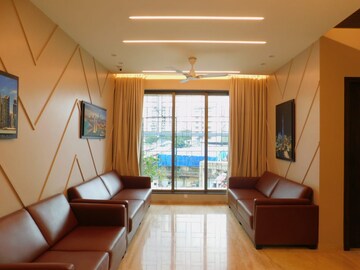 Living Room in 3 BHK Apartment at The Wadhwa The Nest, Andheri West – for Rent