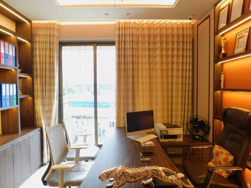 Living Room in 3 BHK Apartment at The Wadhwa The Nest, Andheri West – for Rent