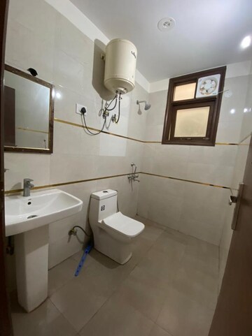 Bathroom in 2 BHK Apartment at Palm Residency Chhatarpur, Chattarpur – for Rent