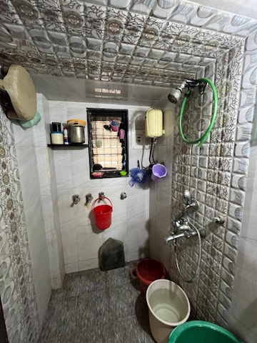 Bathroom in 2 BHK Apartment at Shubham Apartment Vasai, Vasai East – for Rent