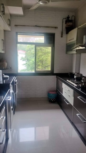 Kitchen in 2 BHK Apartment at Vrindavan Height, Vasai East – for Rent