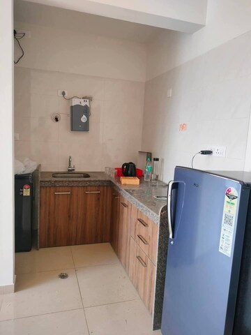 Kitchen in Studio Apartment at Duville Riverdale Suites, Kharadi – for Rent
