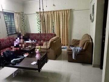 Living Room in 2 BHK Apartment at Yash Towers, Aundh – for Rent