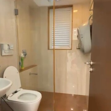 Bathroom in 2 BHK Apartment at Ruparel Ariana, Police Line – for Rent