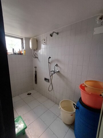 Bathroom in 1 BHK Apartment at STG Atlantis, Panch Pakhadi – for Rent