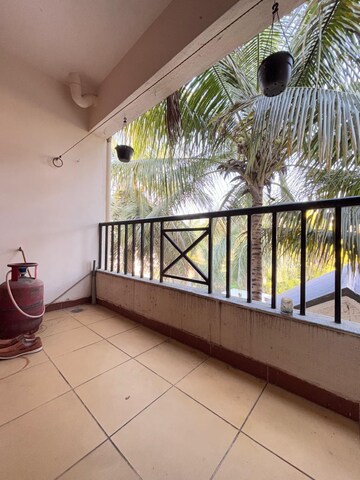 Balcony in 3 BHK Apartment at Mangam Elite Apartment, Hsr Layout – for Rent