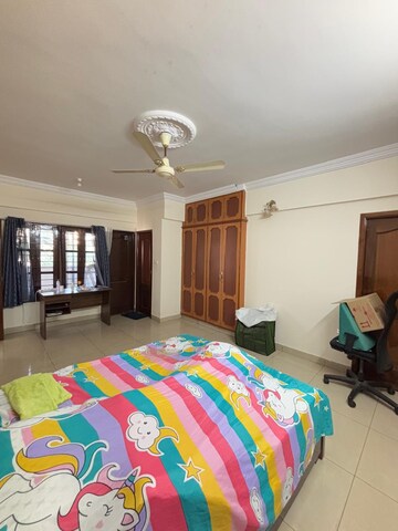 Bedroom in 3 BHK Penthouse at Mangam Elite Apartment, Hsr Layout – for Rent