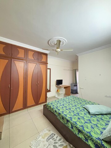 Bedroom in 3 BHK Penthouse at Mangam Elite Apartment, Hsr Layout – for Rent