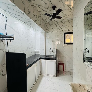 Kitchen in 2 BHK Apartment at Green Park Tower, Prakash Nagar – for Rent