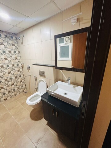 Bathroom in 3 BHK Apartment at Brigade Cornerstone Utopia, Varthur – for Rent