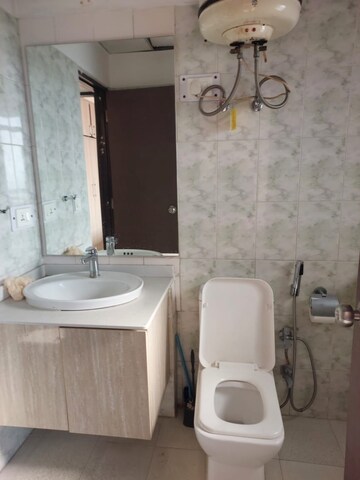 Bathroom in 3 BHK Apartment at Ansal Sushant Estate, Sector 52 – for Rent