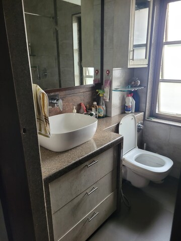 Bathroom in 3 BHK Apartment at Andheri West – for Rent