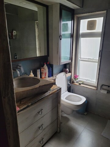 Bathroom in 3 BHK Apartment at Andheri West – for Rent