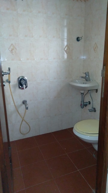 Bathroom in 2 BHK Apartment at Colaba – for Rent