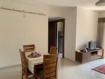 Living Room in 2 BHK Apartment at Lodha Splendora River View, Ghodbunder Road – for Rent