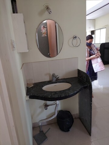 Bathroom in 2 BHK Apartment at Blue Chip Avenue, Baner – for Rent