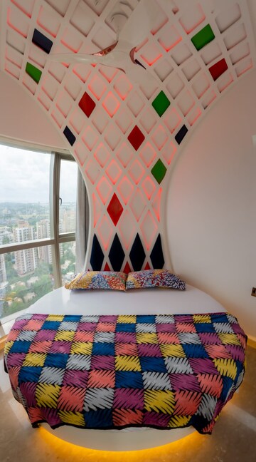 Bedroom in 2 BHK Apartment at Sheth Auris Serenity Tower 1, Malad West – for Sale