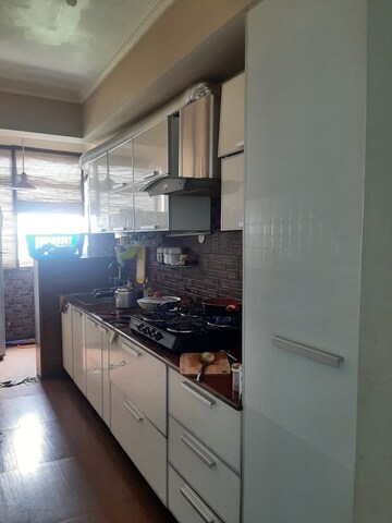 Kitchen in 2 BHK Apartment at Unitech The Residences Gurgaon, Sector 33 – for Rent