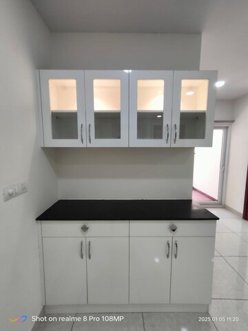 Kitchen in 3 BHK Apartment at Aparna Luxor Park, Kondapur – for Rent