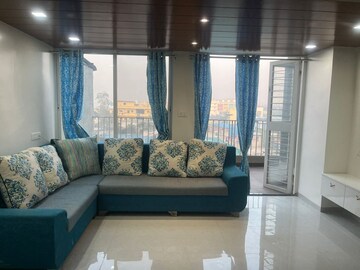 Living Room in 2 BHK Apartment at Prasanna Panache, Tathawade – for Rent